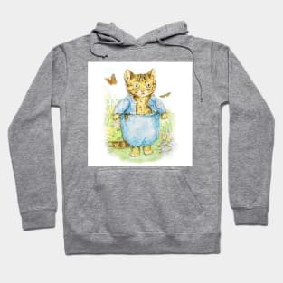 Tom Kitten in his Blue Suit by Beatrix Potter Hoodie